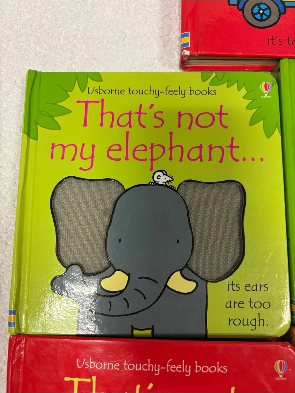 UsBorne Touchy-Feely that’s not my dinosaur truck bunny puppy board books
